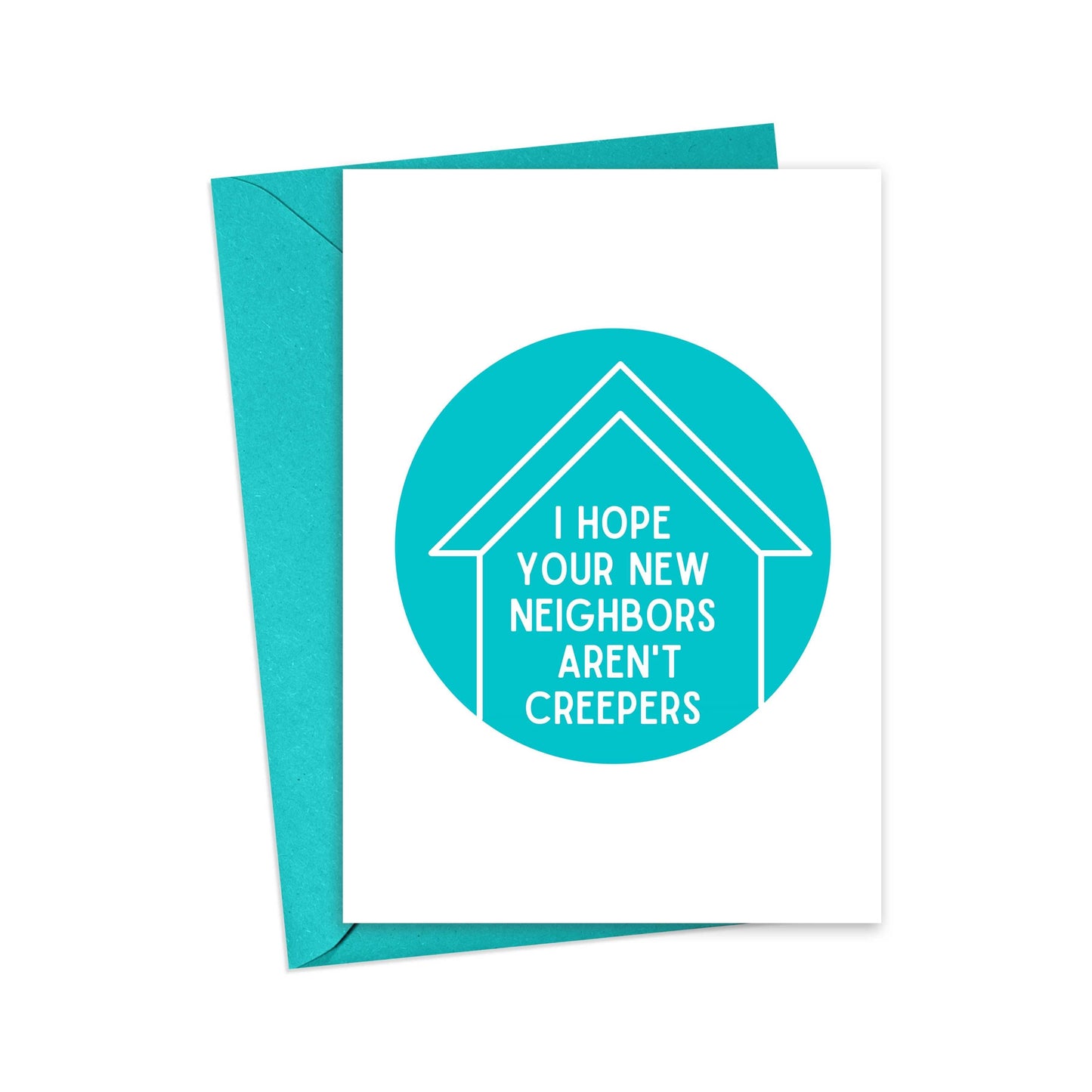 Creepers New House Card - Housewarming Congratulations Card