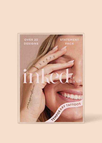 Inked by Dani - Statement Pack - Temporary Tattoos