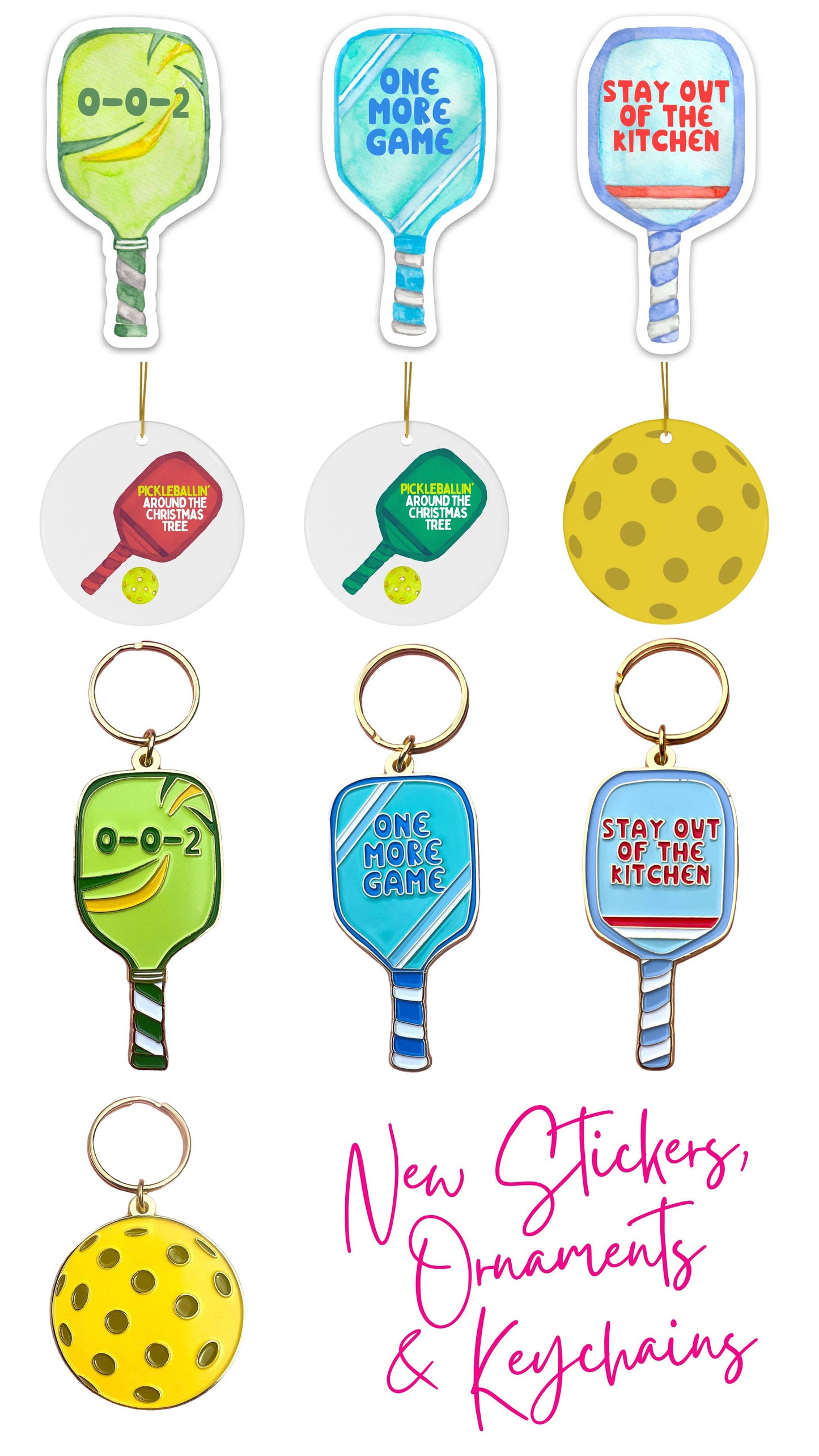 Pickleball Birthday Cards Pickleball Gifts - Greeting Cards