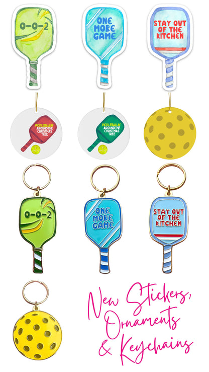 Pickleball Birthday Cards Pickleball Gifts - Greeting Cards