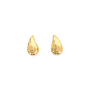 Gold Rain Drop Earrings