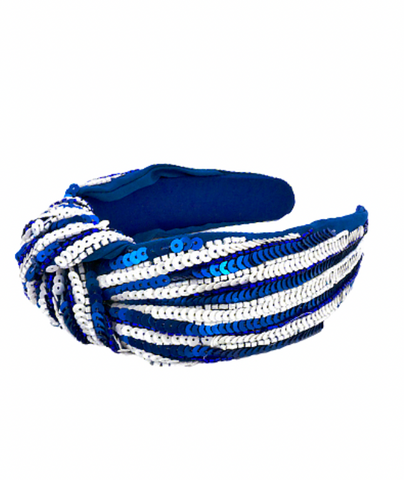 Sequin Striped Headbands (2 Colors Available)