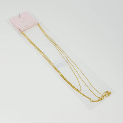 Gold Tiny Stars Convertible Necklace (Or Bracelet)