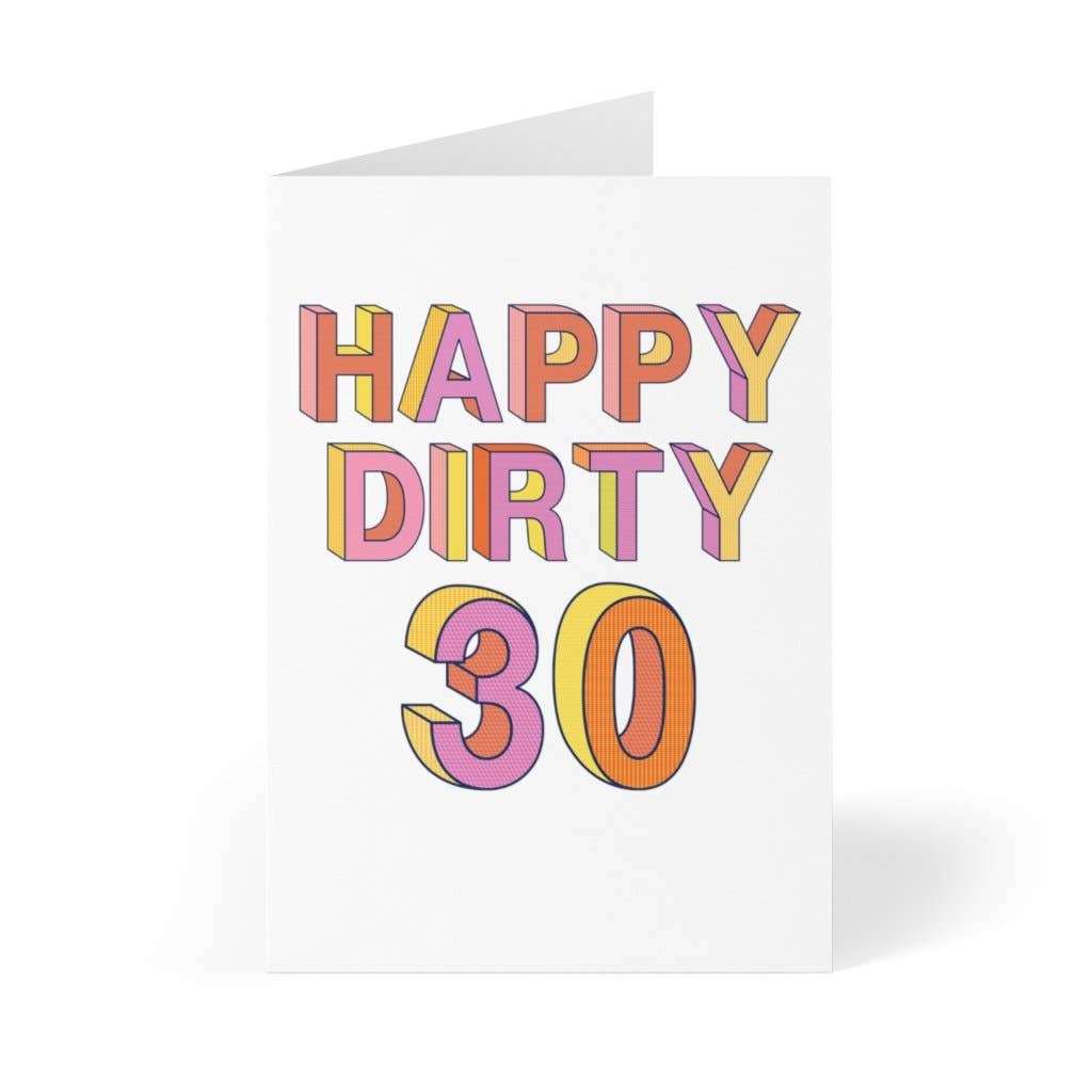 30th Birthday Card - Funny Milestone Birthday Cards