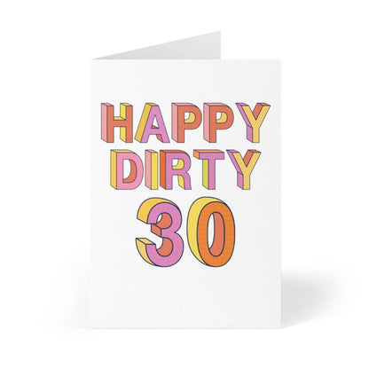 30th Birthday Card - Funny Milestone Birthday Cards