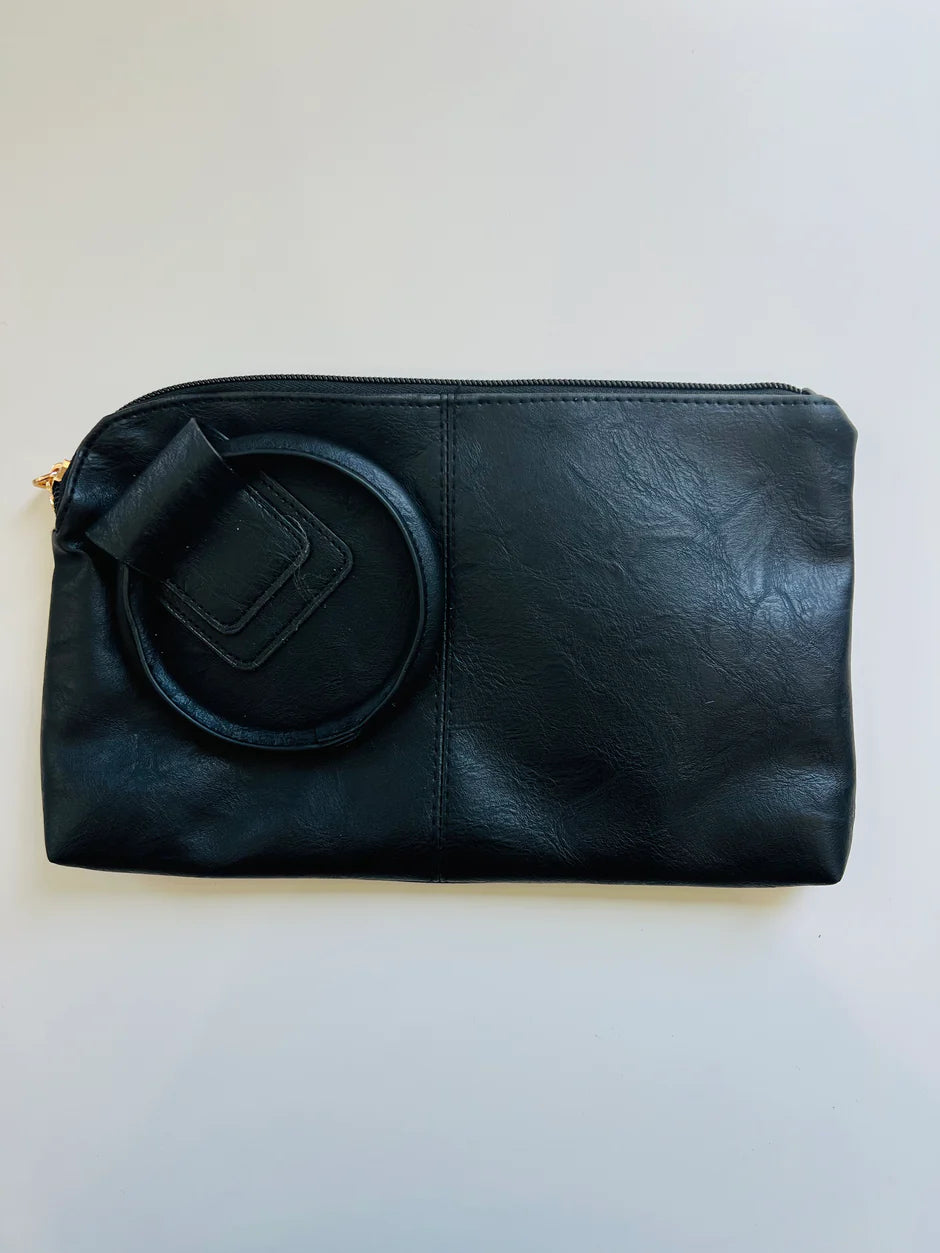 Faux Leather Wristlet (Available in 3 colors!)