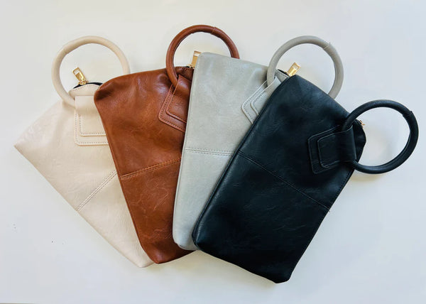 Faux Leather Wristlet (Available in 3 colors!)