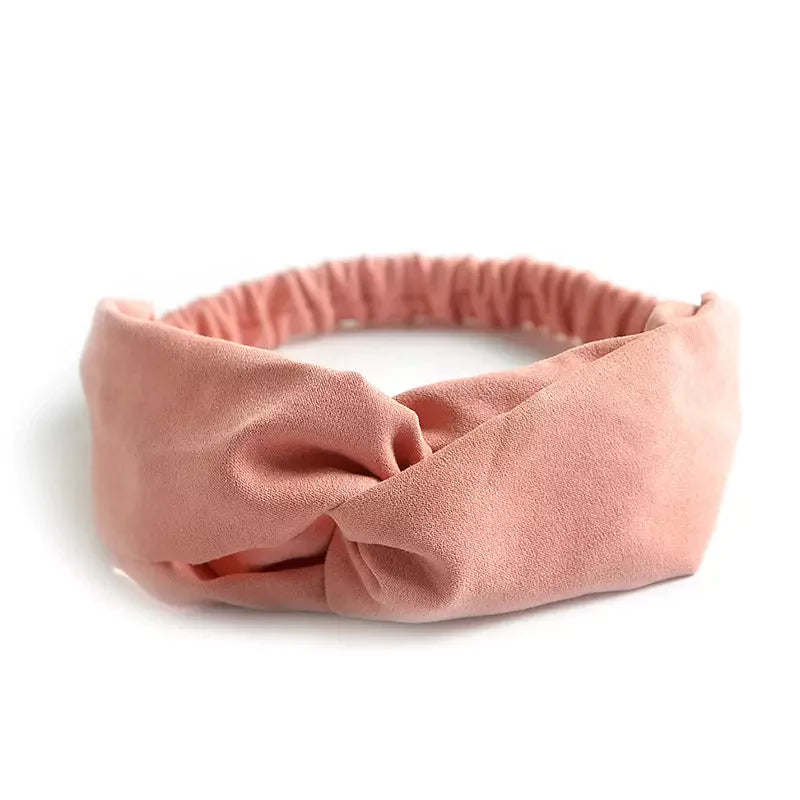 Brushed Cotton Spa Headbands (4 Colors Available)