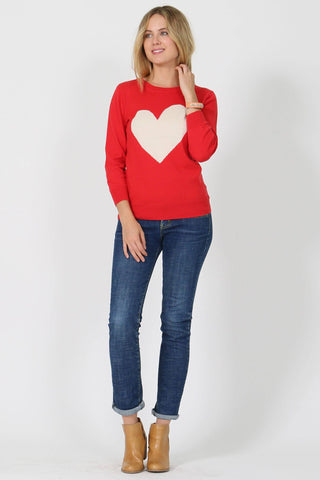 Heart Valentine Pullover Sweater