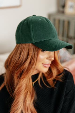 Basic Babe Ball Cap in Green (ONLINE EXCLUSIVE!)