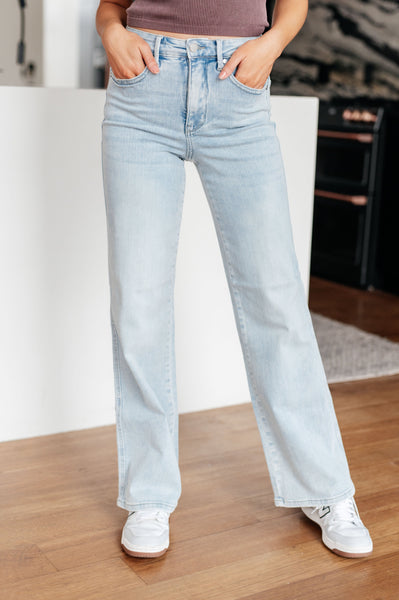 Brooke High Rise Control Top Vintage Wash Straight Jeans (ONLINE EXCLUSIVE!)