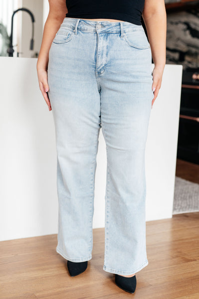 Brooke High Rise Control Top Vintage Wash Straight Jeans (ONLINE EXCLUSIVE!)