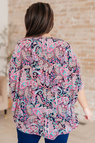 Essentially You Top in Pink Paisley (ONLINE EXCLUSIVE!)