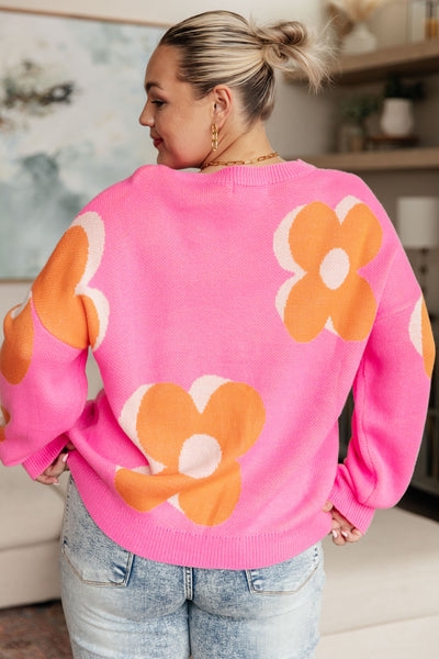 Quietly Bold Mod Floral Sweater (ONLINE EXCLUSIVE!)