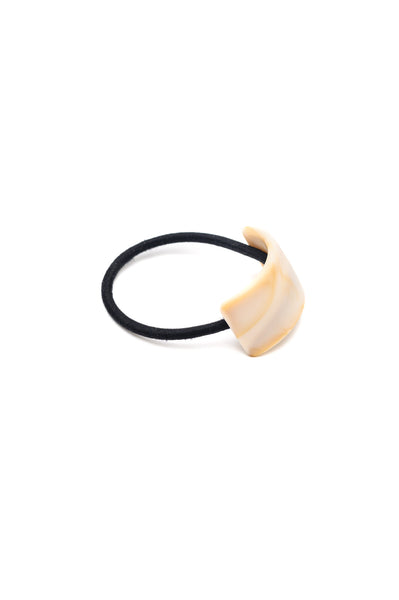 Rectangle Cuff Hair Tie Elastic in Ivory (ONLINE EXCLUSIVE!)
