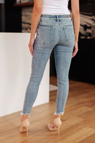 Sherry Mid Rise Release Waistband Detail Skinny (ONLINE EXCLUSIVE!)