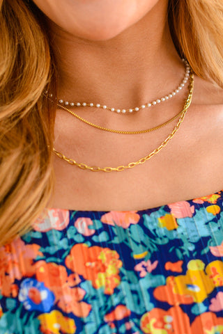 Triple Threat Layered Necklace (ONLINE EXCLUSIVE!)