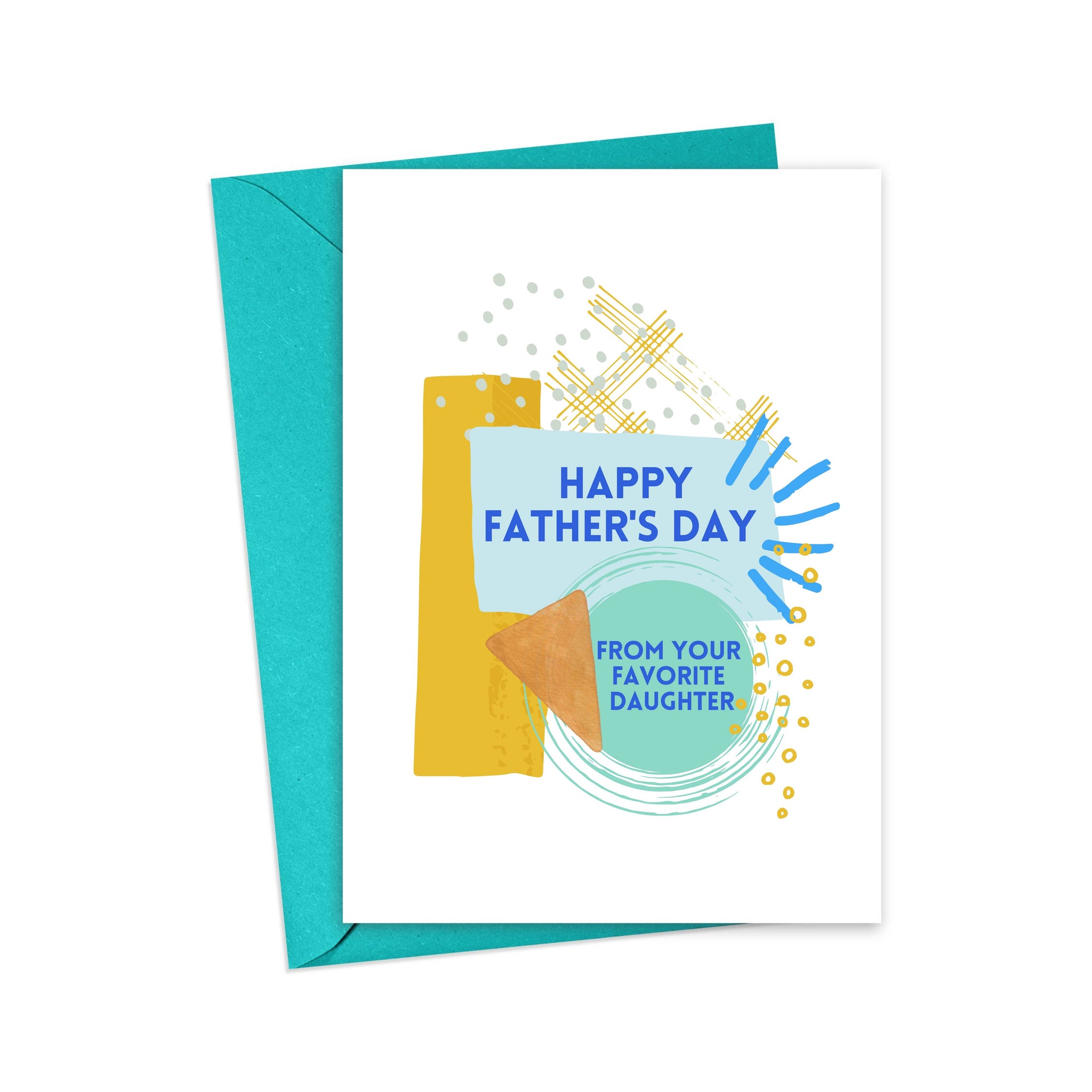 Funny Fathers Day Card from Daughter Cute Father's Day Cards