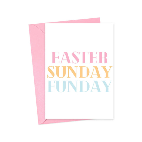Funny Easter Card - Cute Easter Cards - Pastel Spring Cards