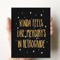 Witchy Mercury Retrograde Funny Friendship Card