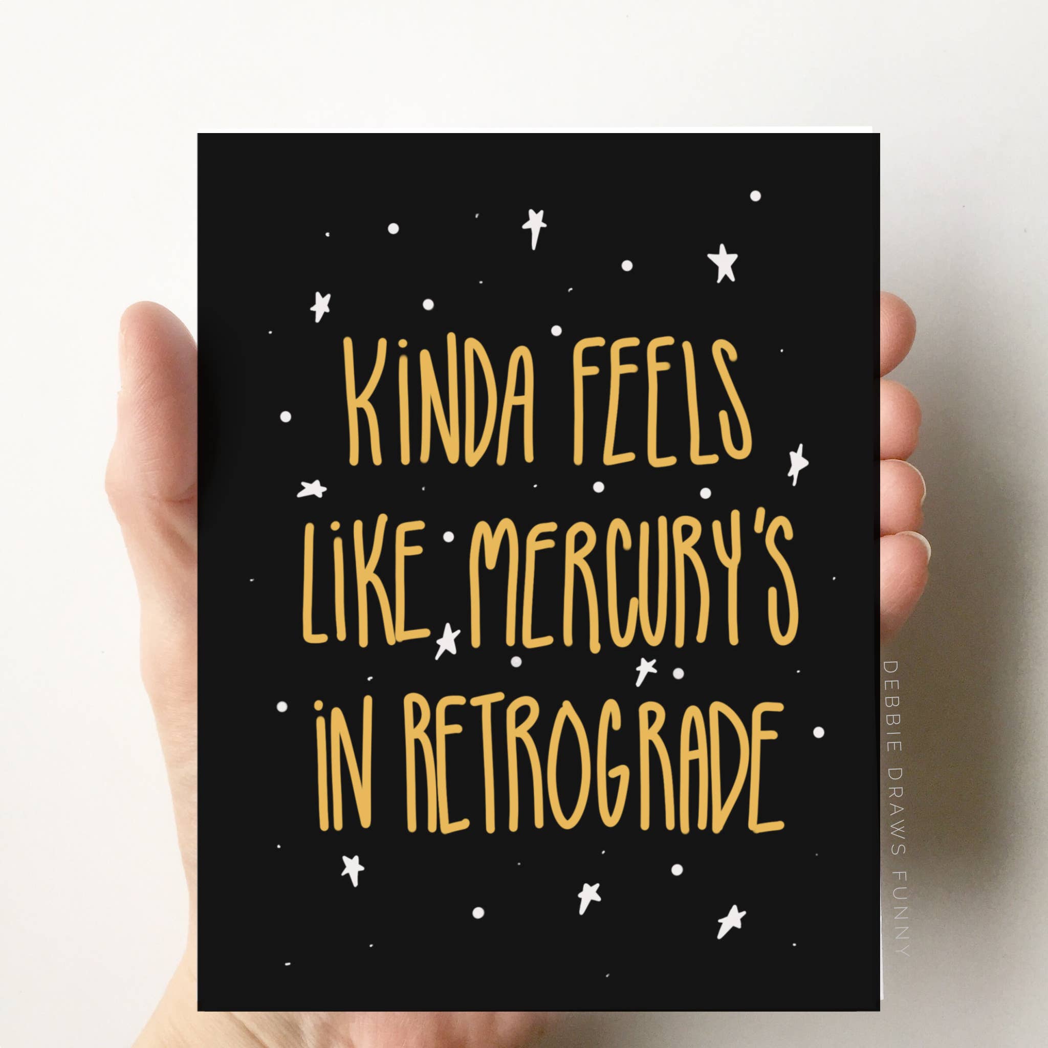 Witchy Mercury Retrograde Funny Friendship Card