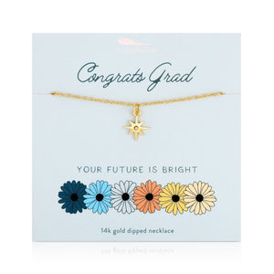 Congrats Grad Celebrations Necklace - Future is Bright